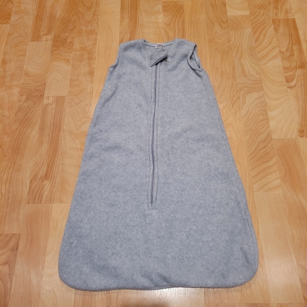 Hudson Baby Fleece Sleep Sack Size 0-6 Months Grey